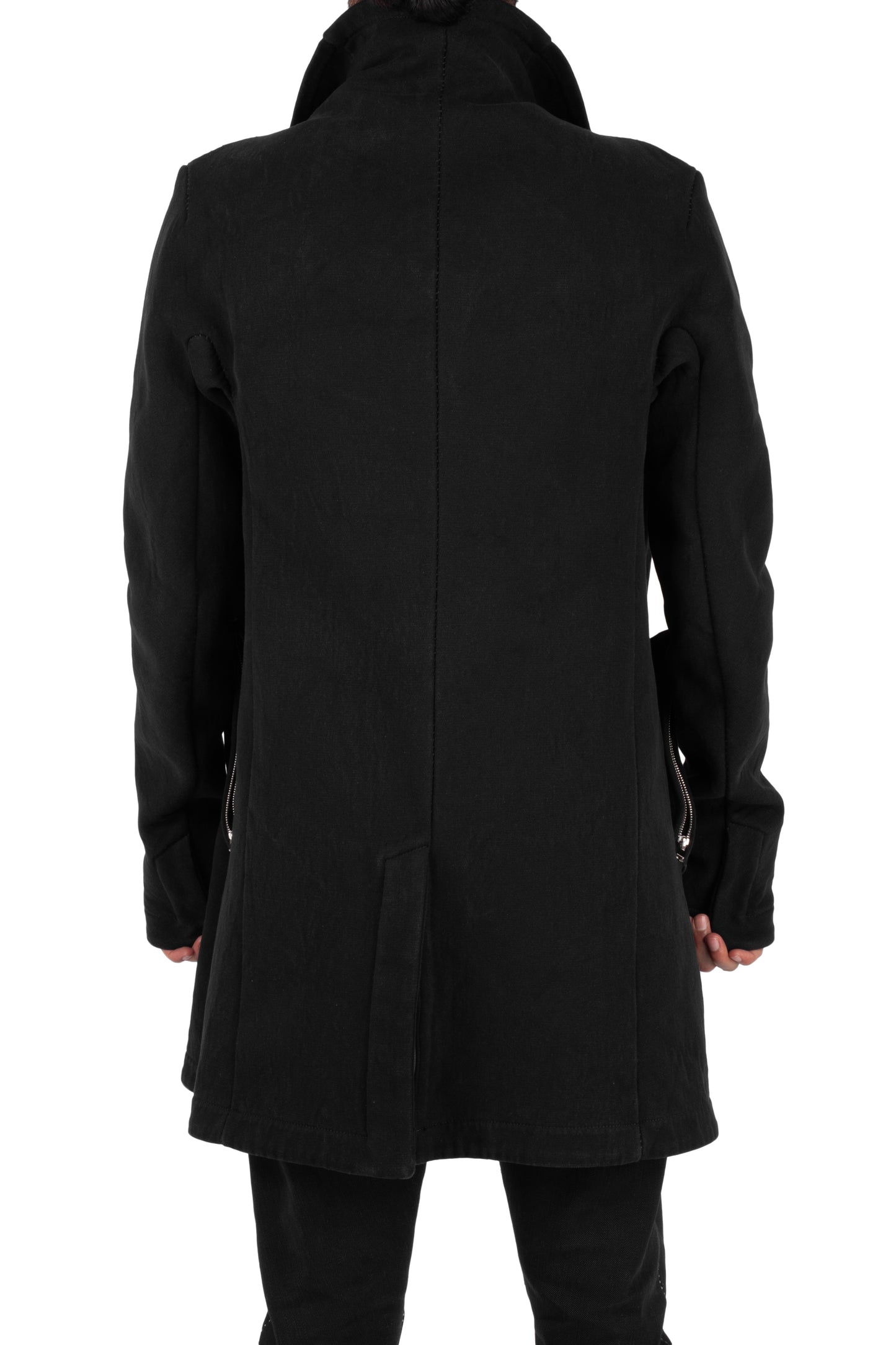 Unlined Visible Overlock Dead End Parka