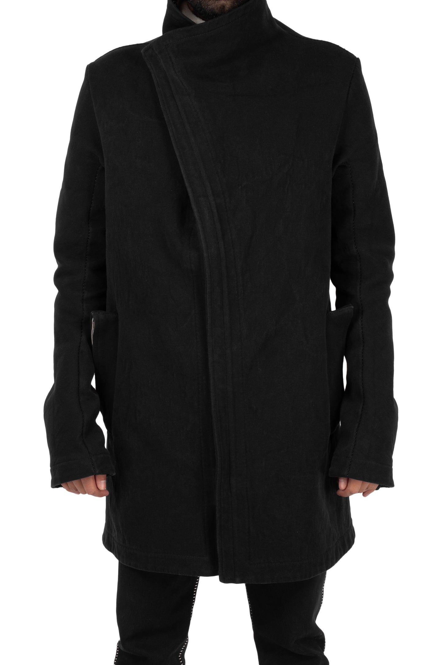 Unlined Visible Overlock Dead End Parka