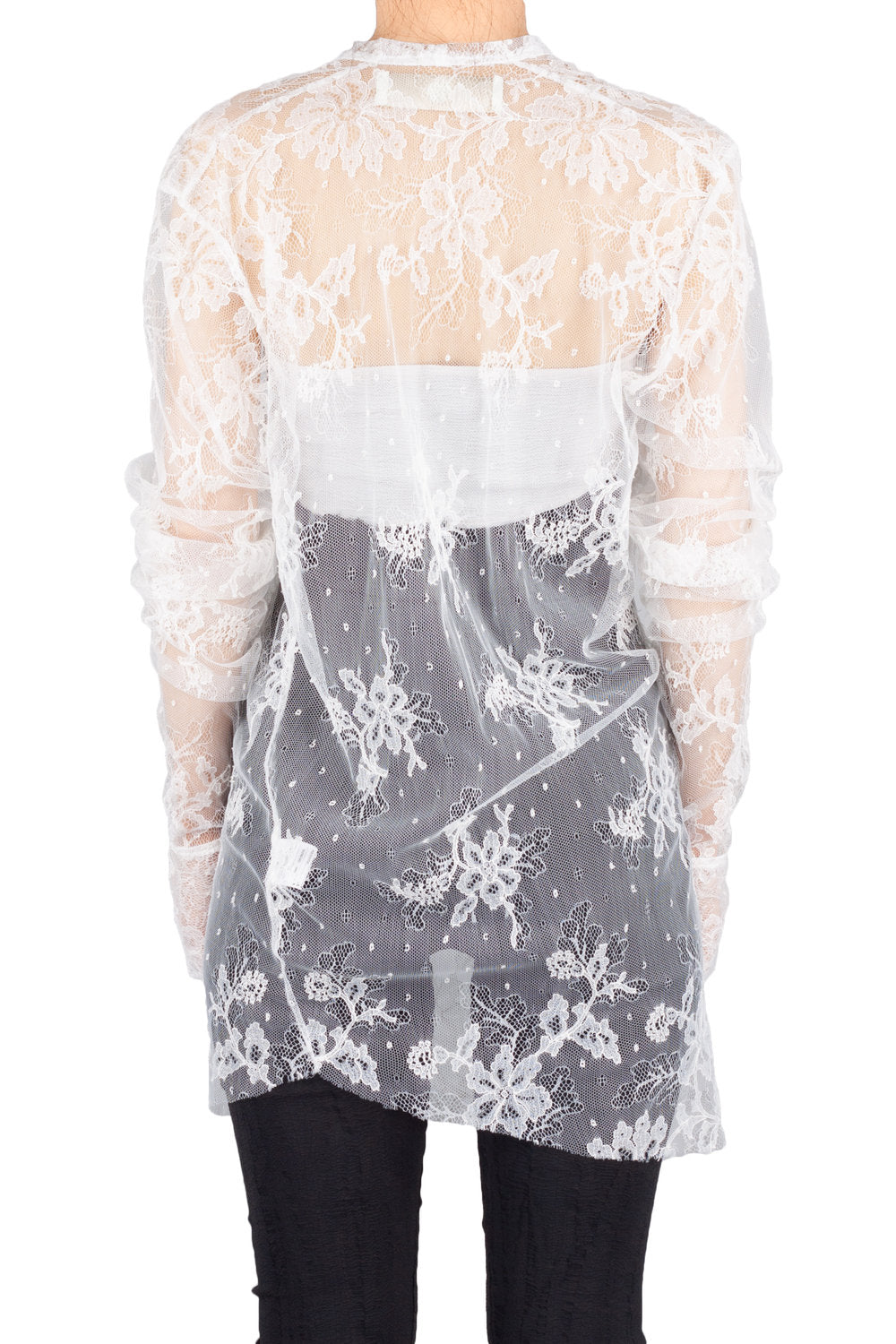 Asymmetric Lace Top