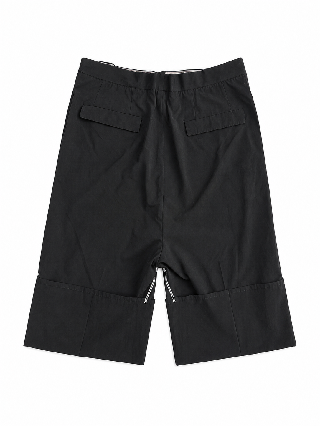 Self Edged Long Crotch Ankle Trousers