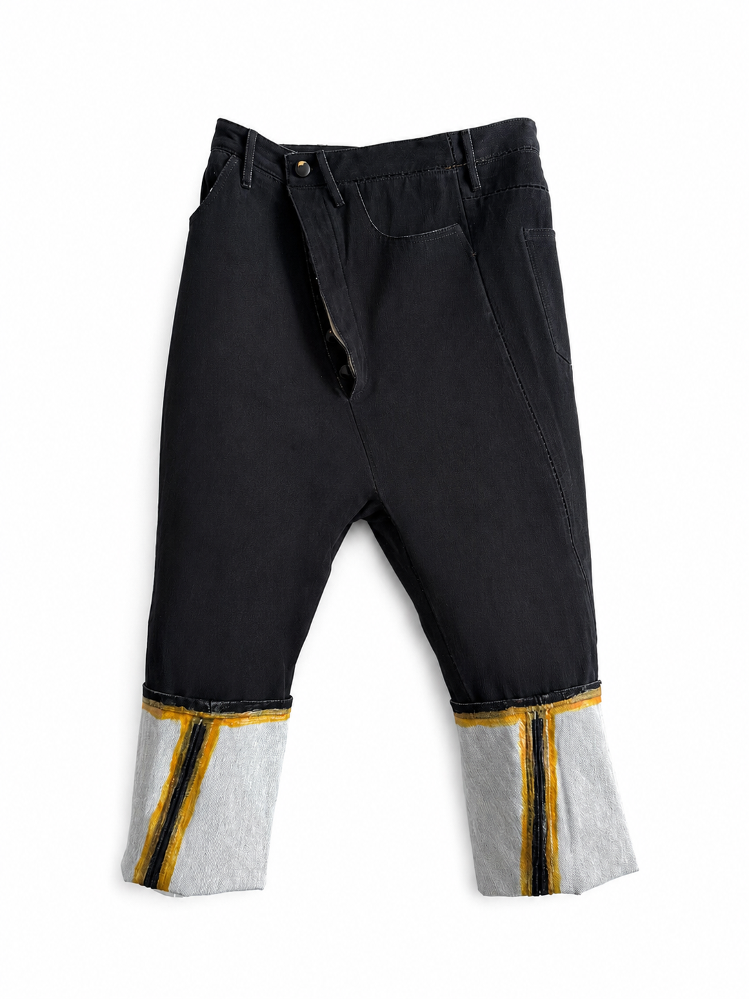 Skew Ankle Gloop Denim