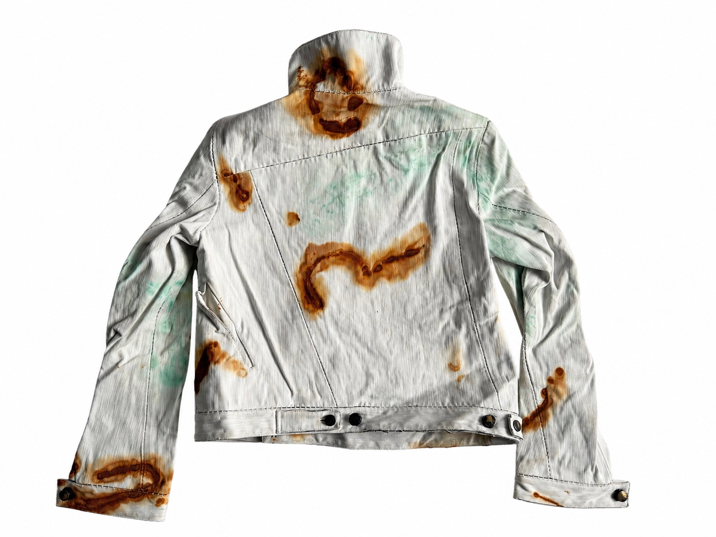 Swat-Skew Gloop Denim Jacket