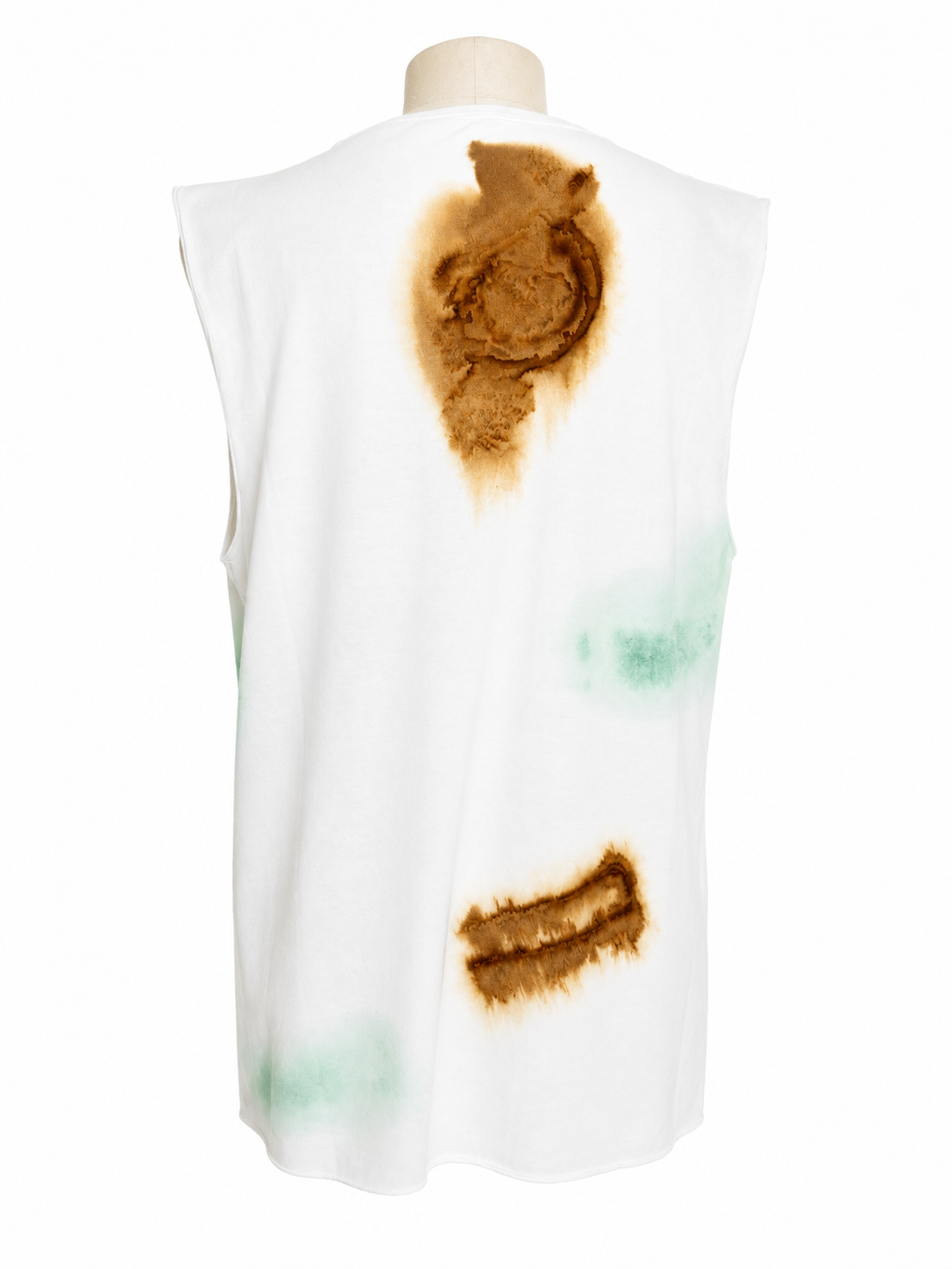 Object Dyed, Reverse Stained Slant Tank