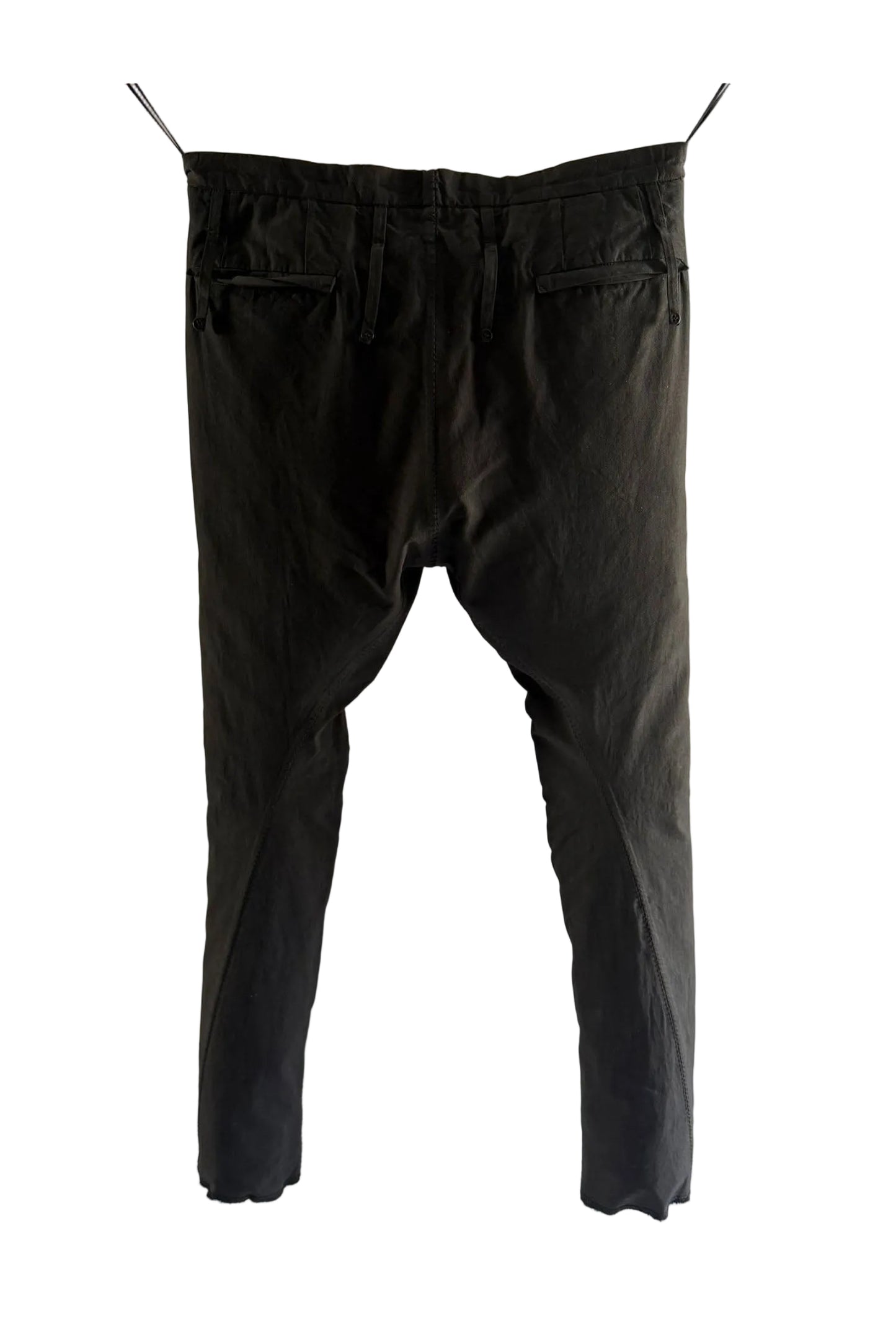 Object Dyed Prosthetic Spine Front Zip Trouser