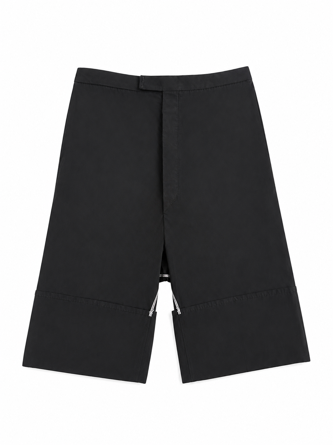 Self Edged Long Crotch Ankle Trousers