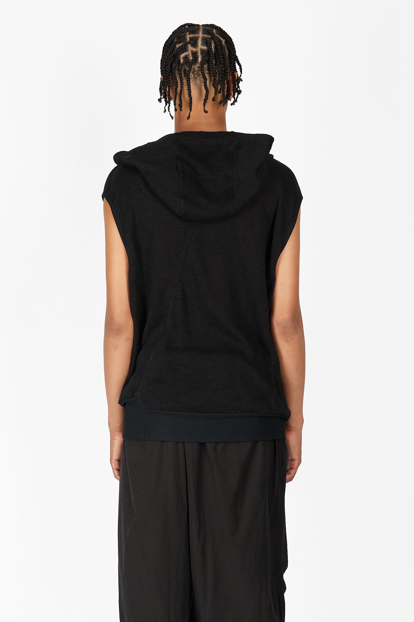 Hooded Knit Tank