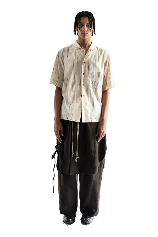 Digital Print Short Sleeve Pocket Shirt