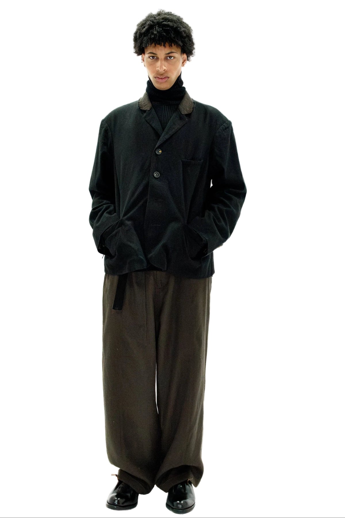 Boxy 4-Button Blazer