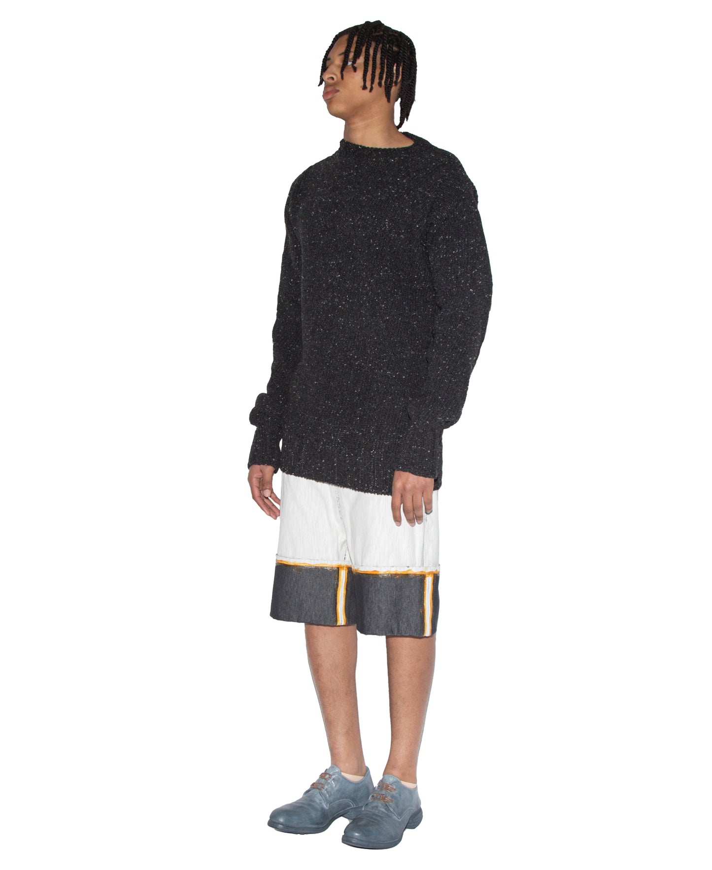 Reverse Crewneck Drag Down X-Jumper
