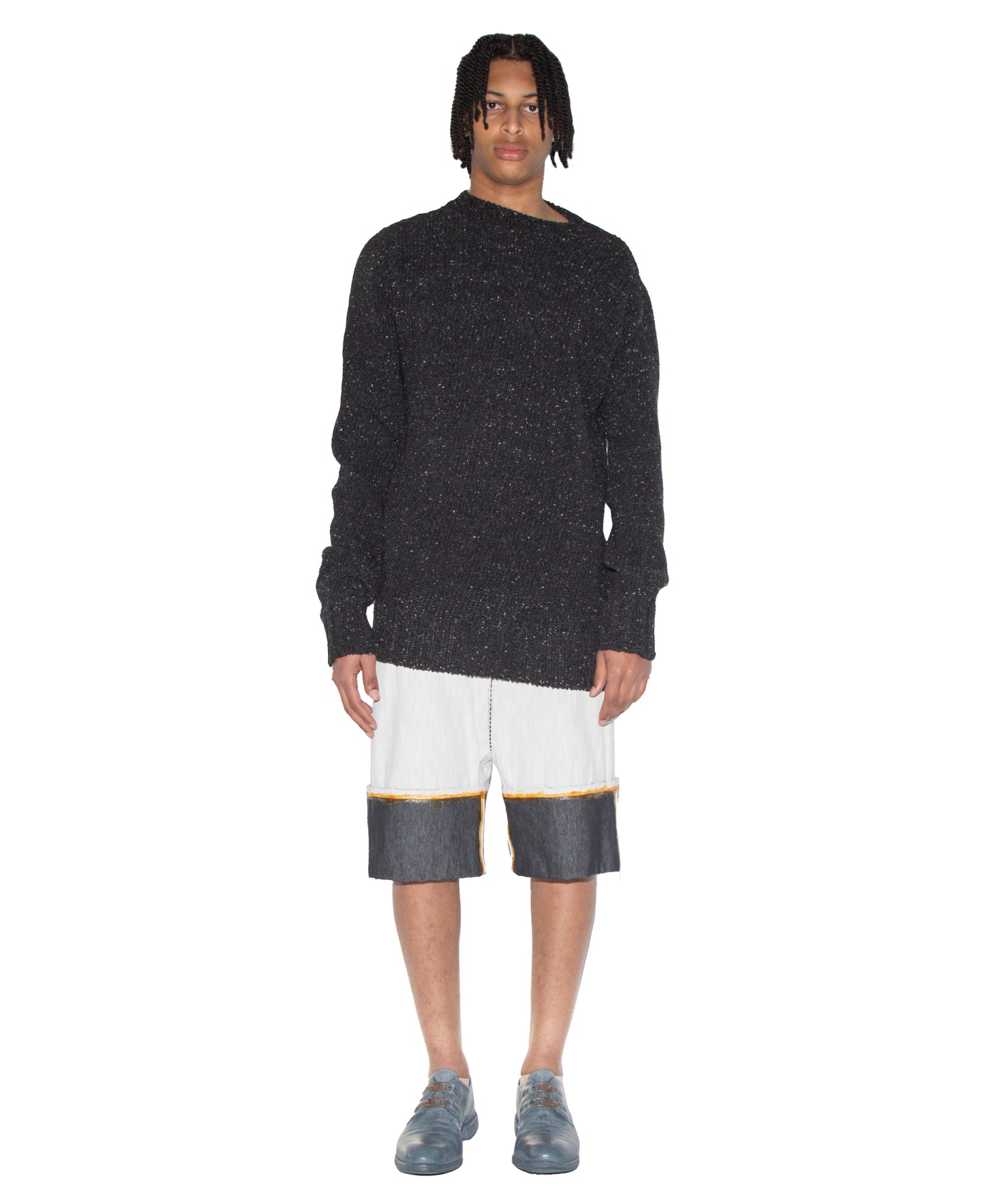 Reverse Crewneck Drag Down X-Jumper