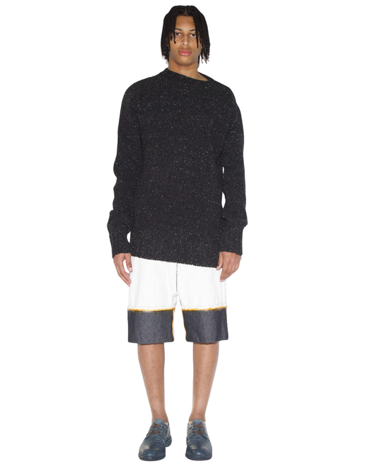 Reverse Crewneck Drag Down X-Jumper