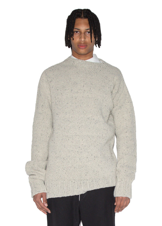 Reverse Crewneck Drag Down X-Jumper
