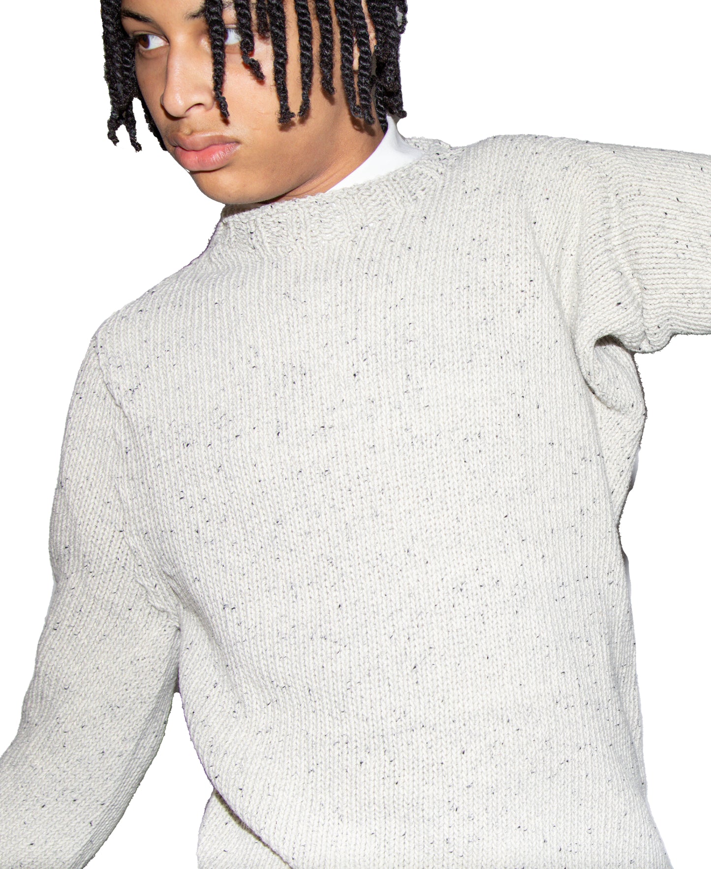 Reverse Crewneck Drag Down X-Jumper