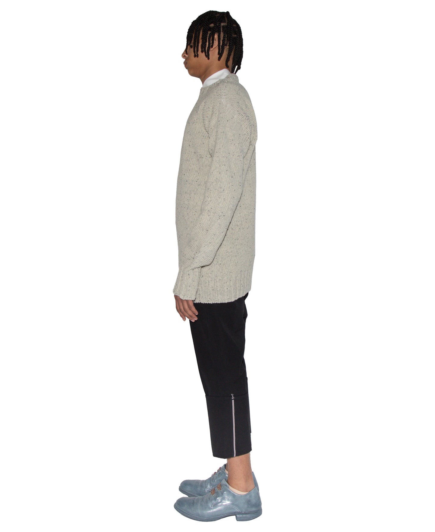 Reverse Crewneck Drag Down X-Jumper