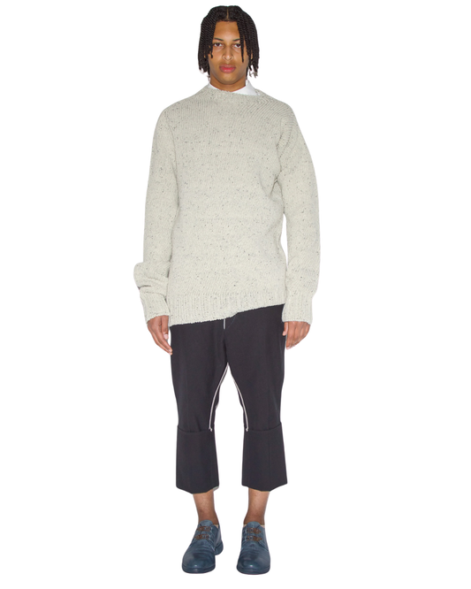 Reverse Crewneck Drag Down X-Jumper