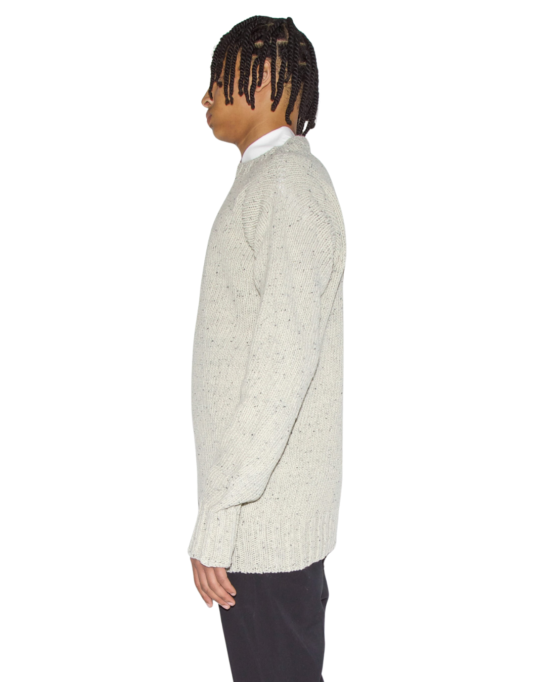 Reverse Crewneck Drag Down X-Jumper
