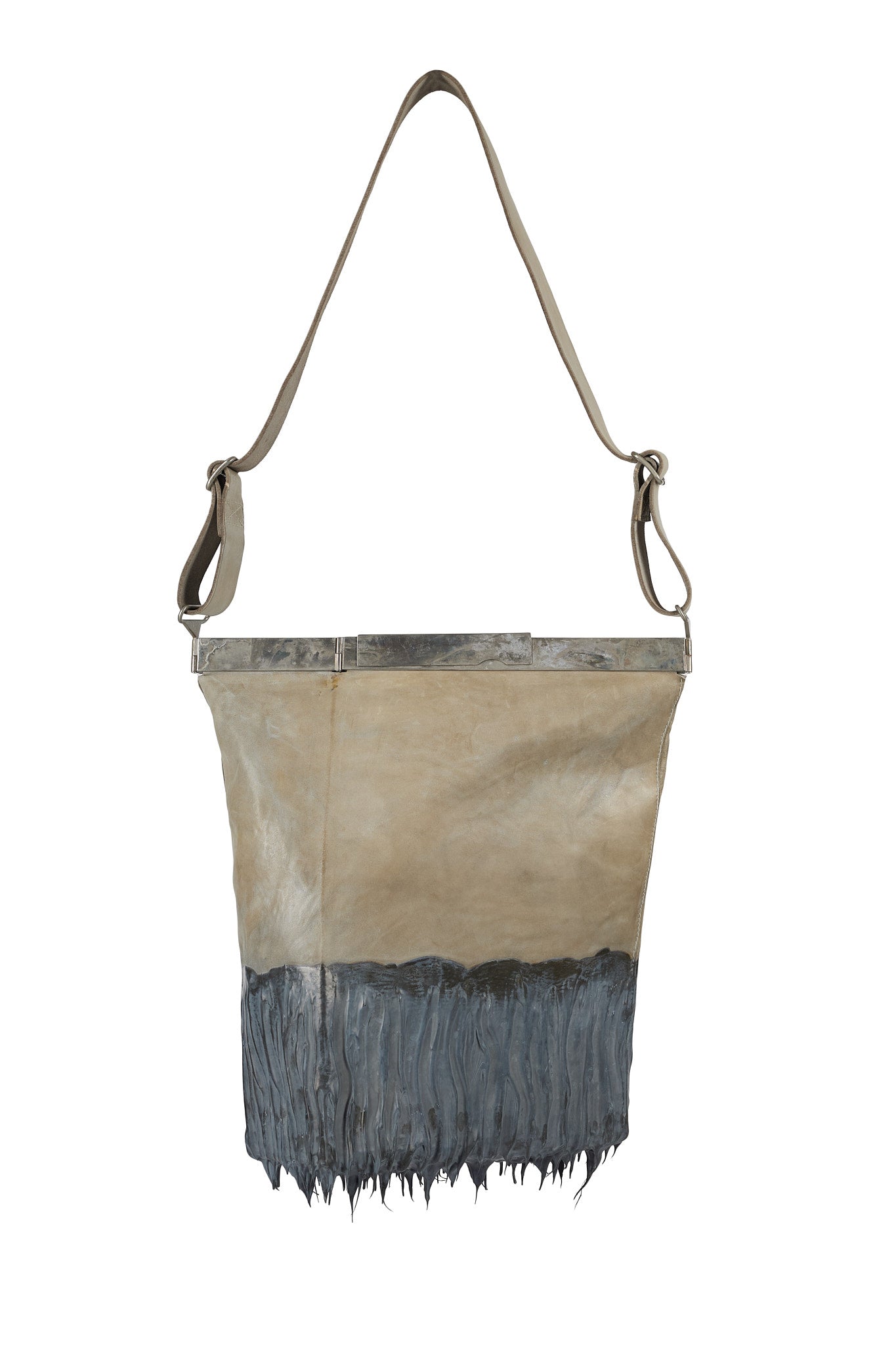 Object Dyed Rubbered Multi-Dimensional Bag