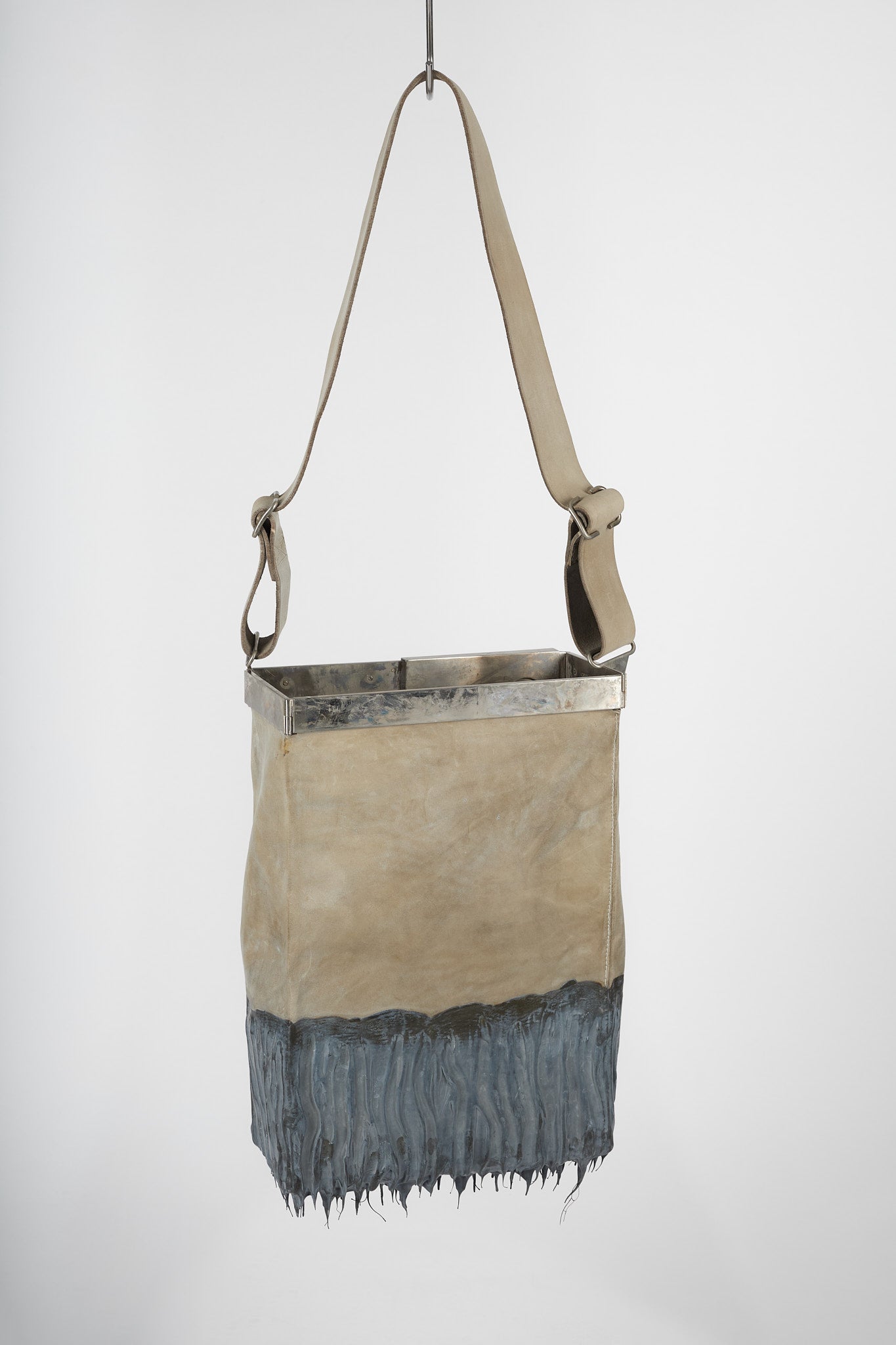 Object Dyed Rubbered Multi-Dimensional Bag