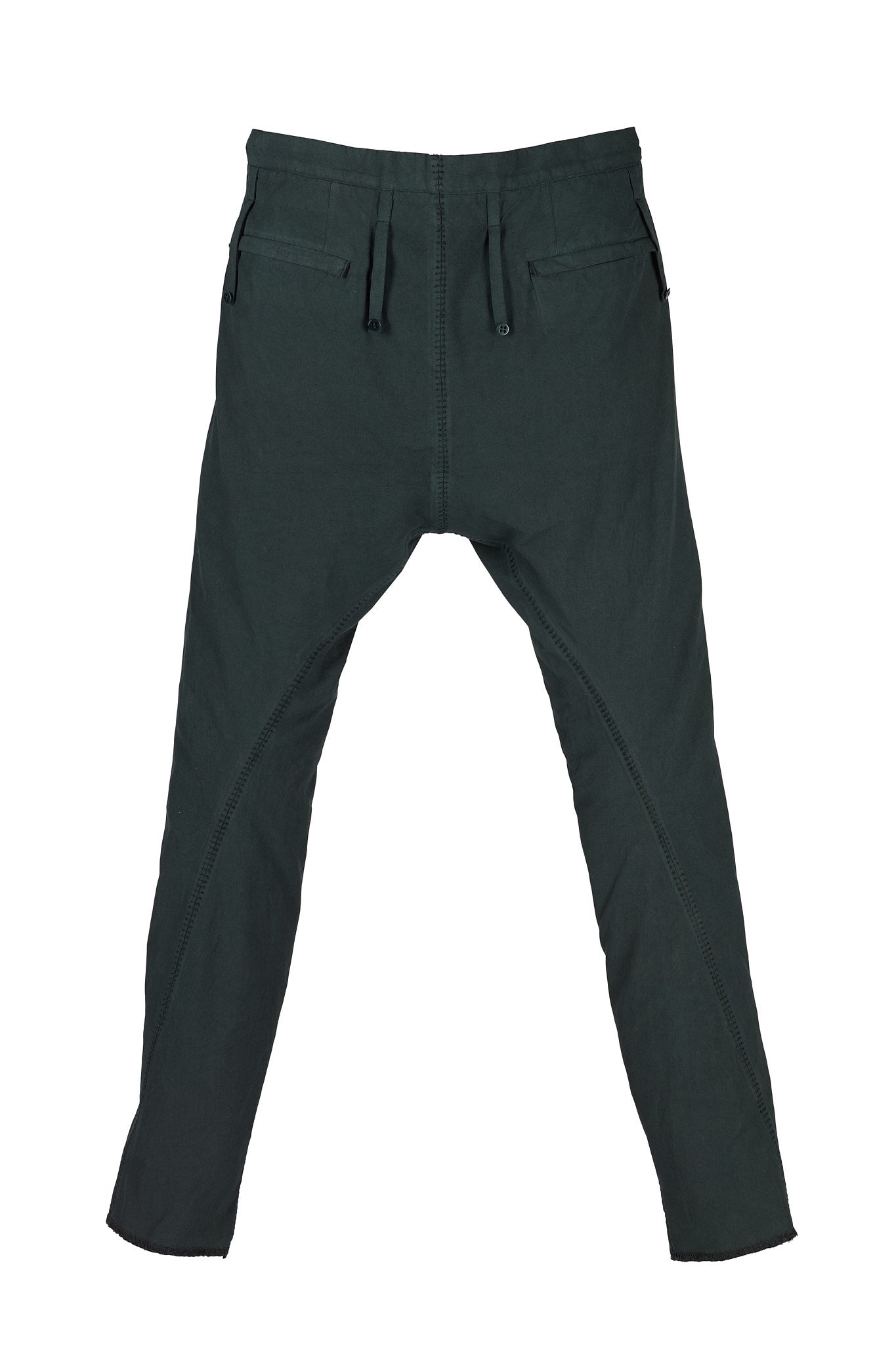 Object Dyed Visible Meltlock Front Zip Trouser