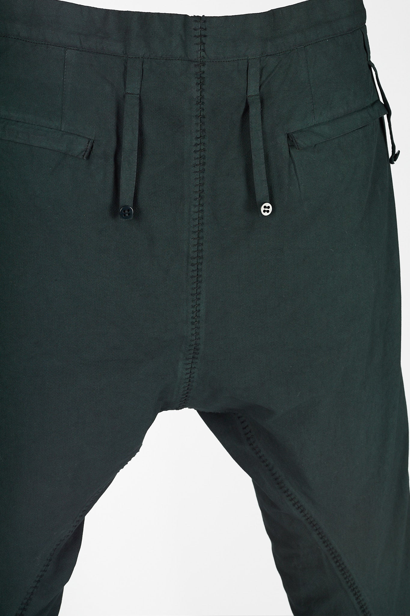 Object Dyed Visible Meltlock Front Zip Trouser