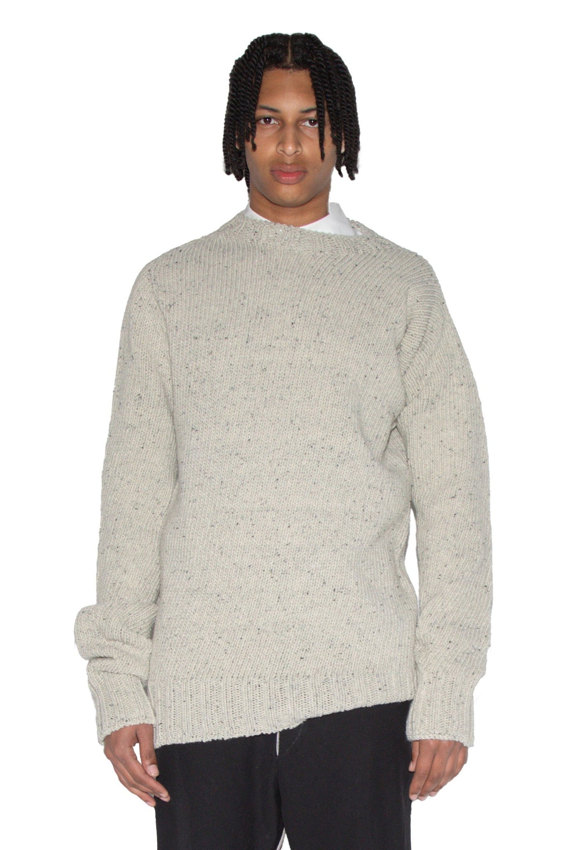 Reverse Crewneck Drag Down X-Jumper — image 1