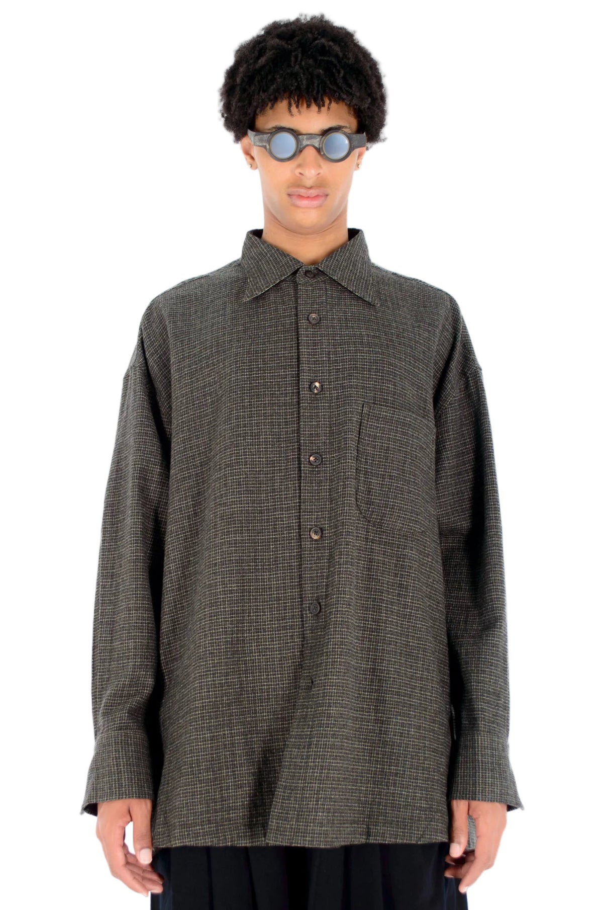 Cocoon-Shaped Shirt