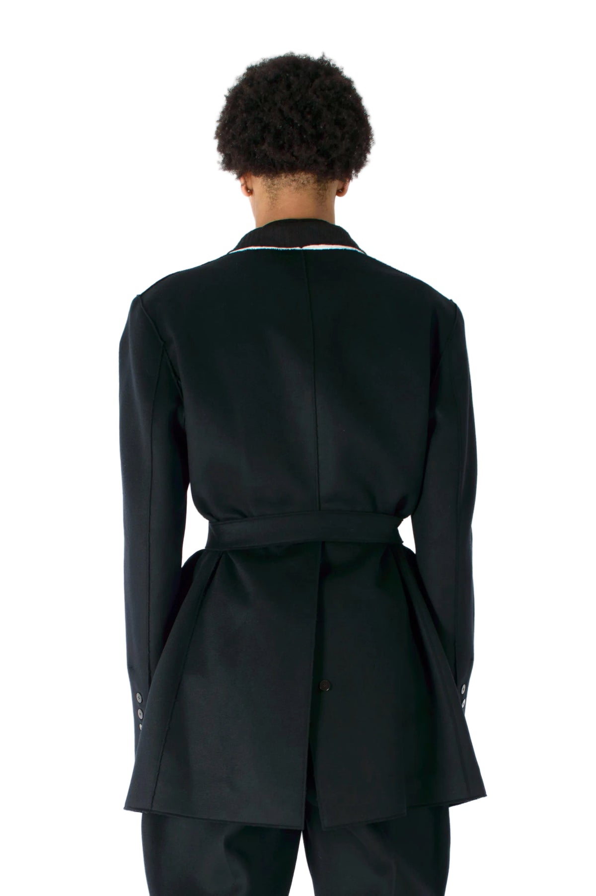 Oversized Double-Breasted Jacket