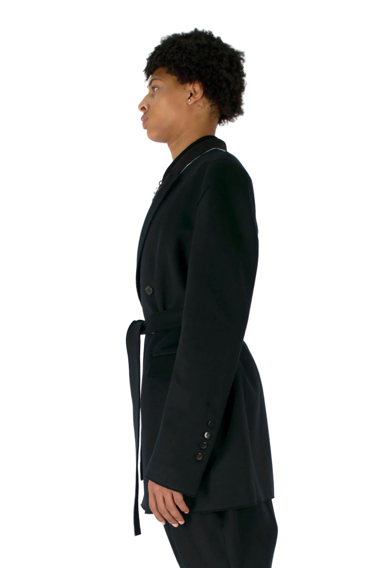 Oversized Double-Breasted Jacket