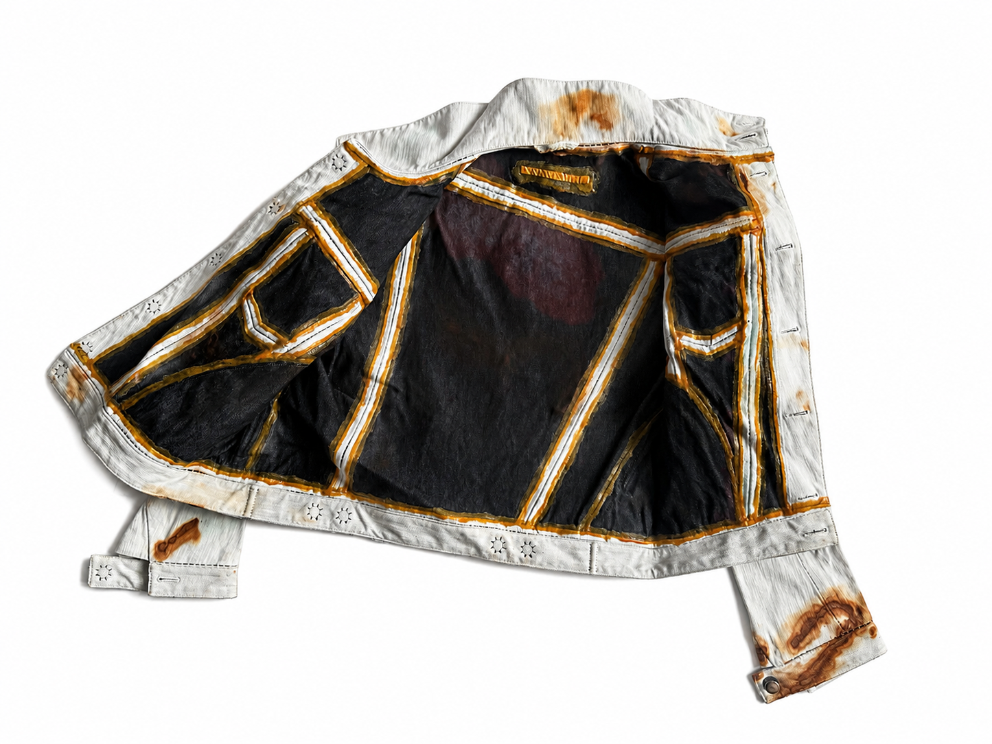 Swat-Skew Gloop Denim Jacket