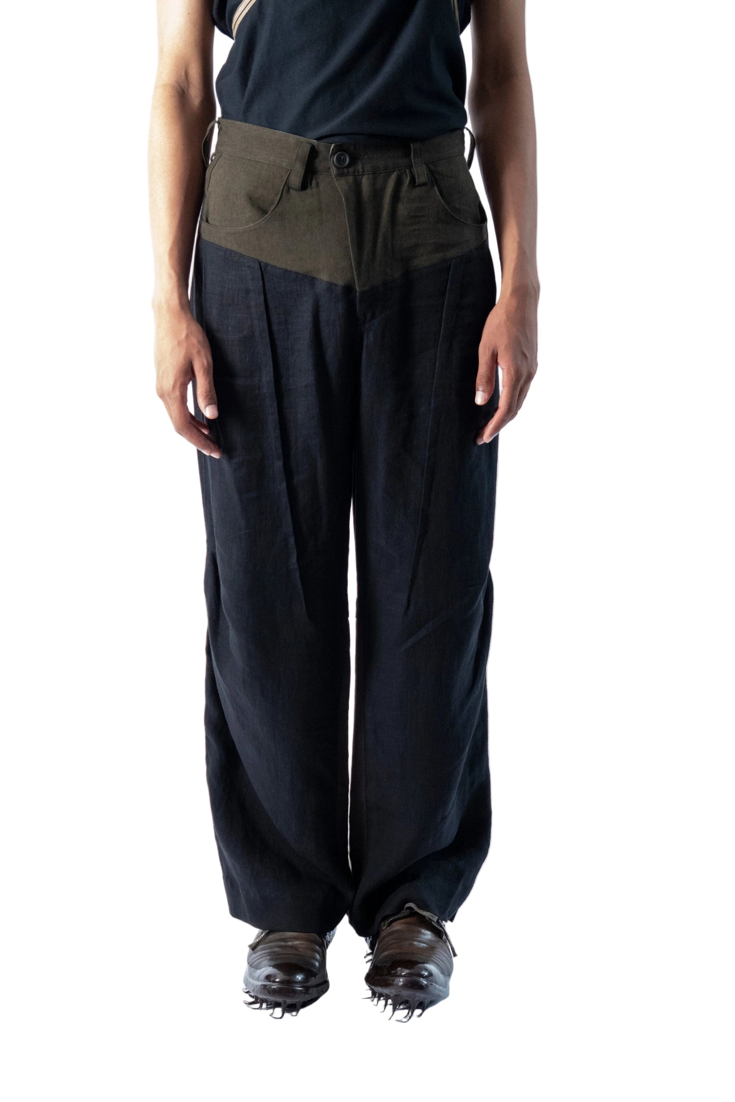 Articulated Flap Trousers