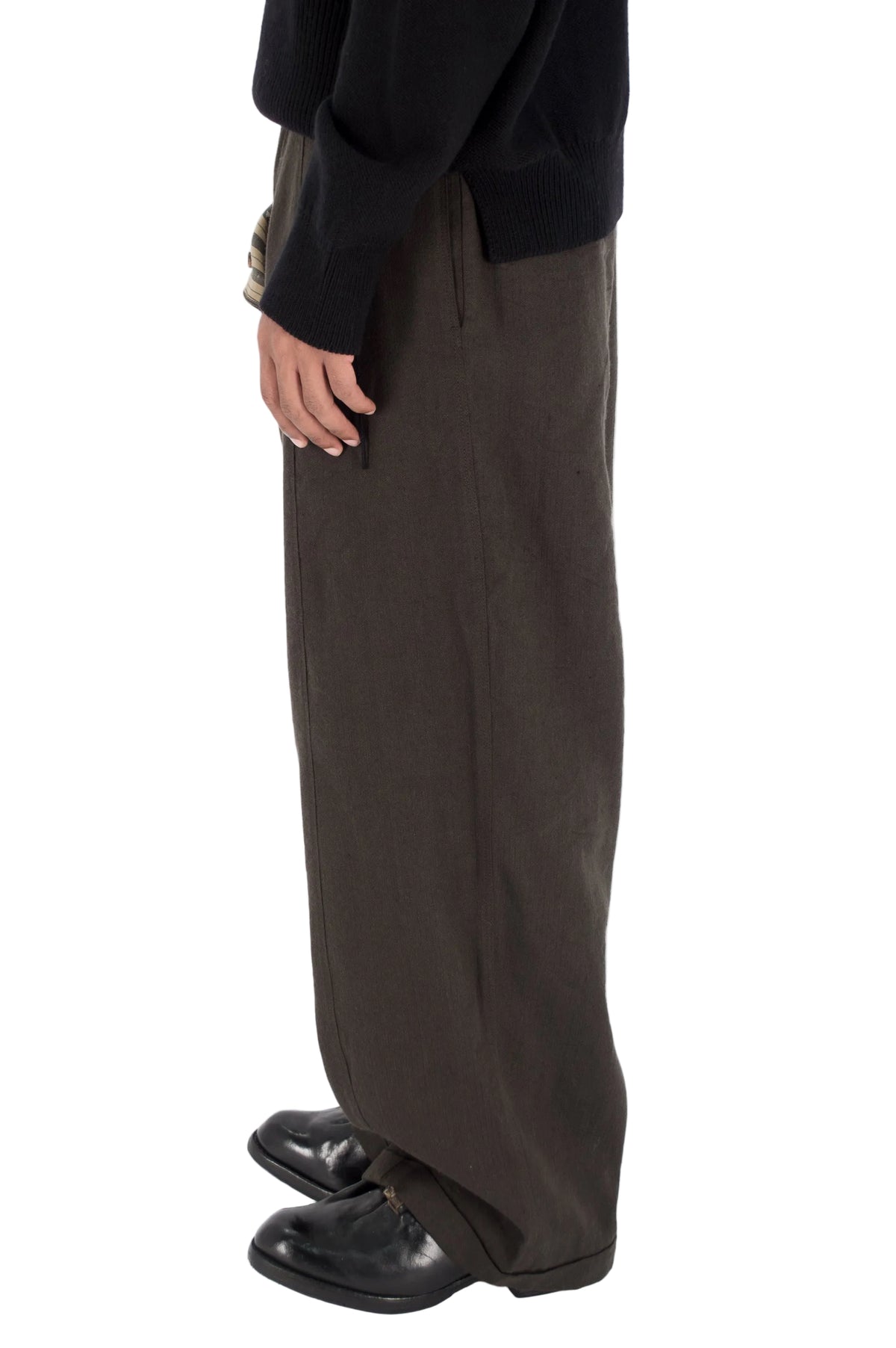 Herringbone Hidden Arc Trousers