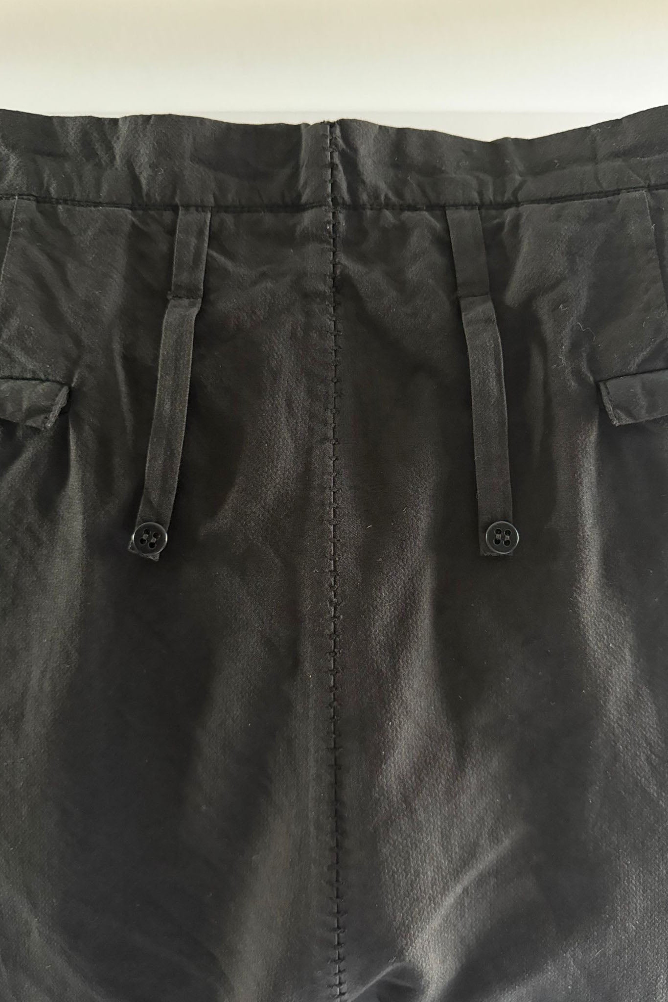 Object Dyed Prosthetic Spine Front Zip Trouser