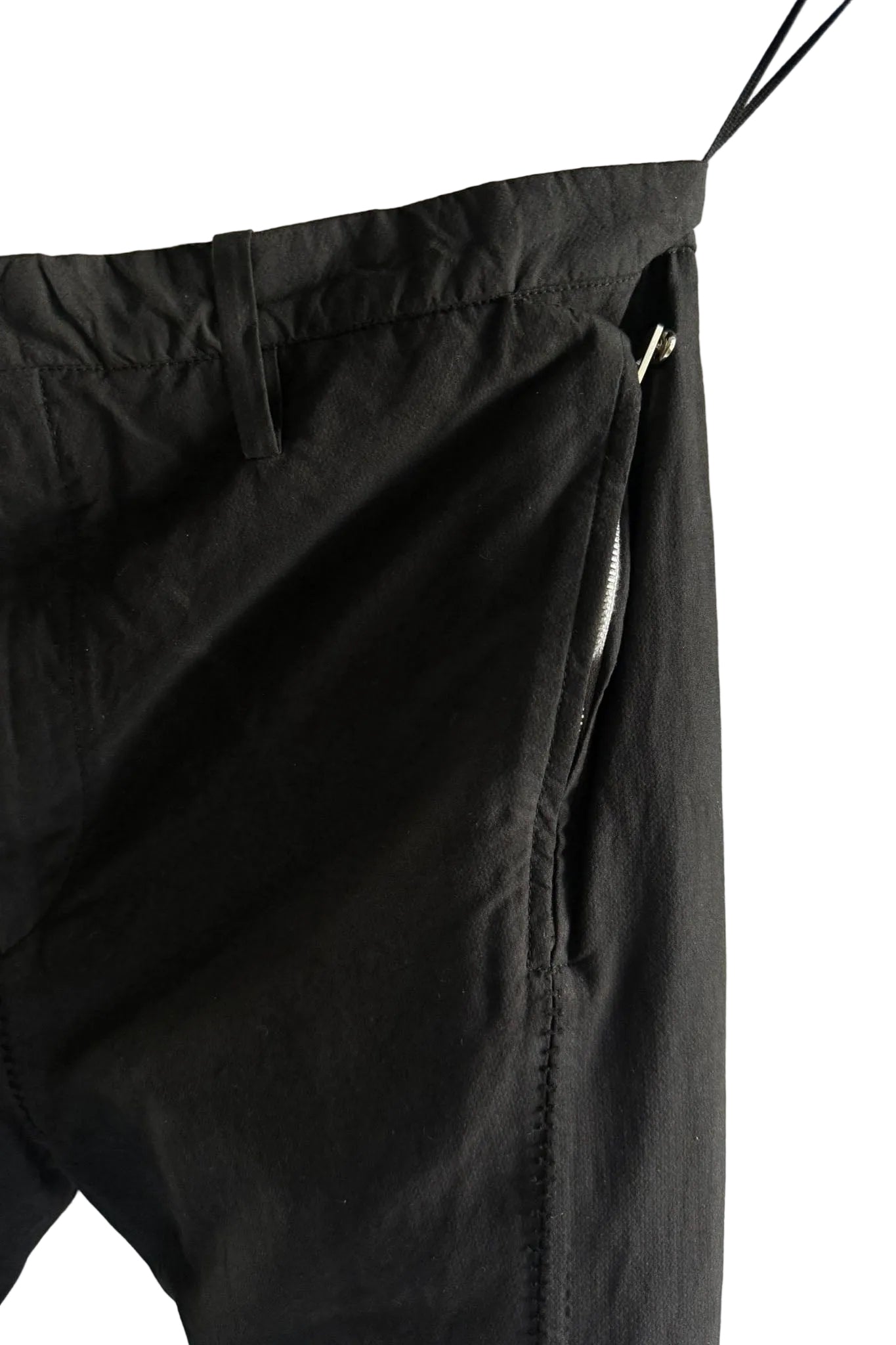 Object Dyed Prosthetic Spine Front Zip Trouser