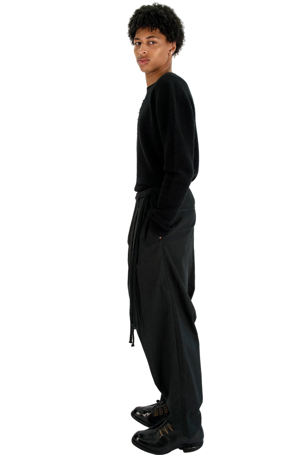 Yarn Strap Trousers