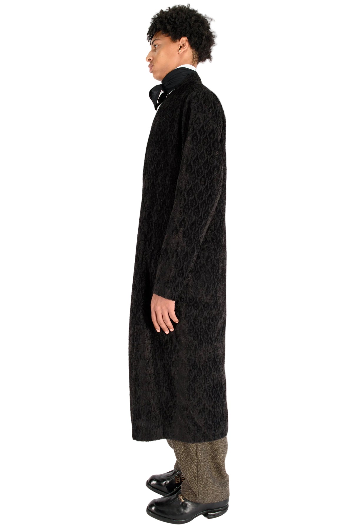 Jacquard Haori Cardigan