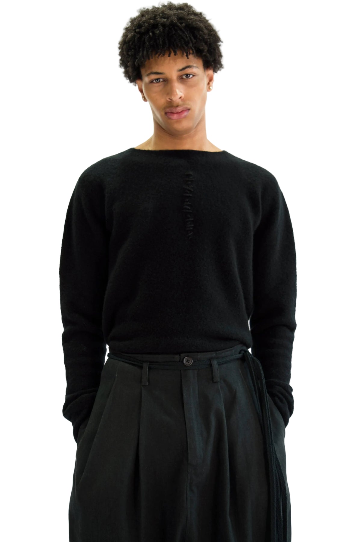 Embroidered Cashmere-Silk Sweater