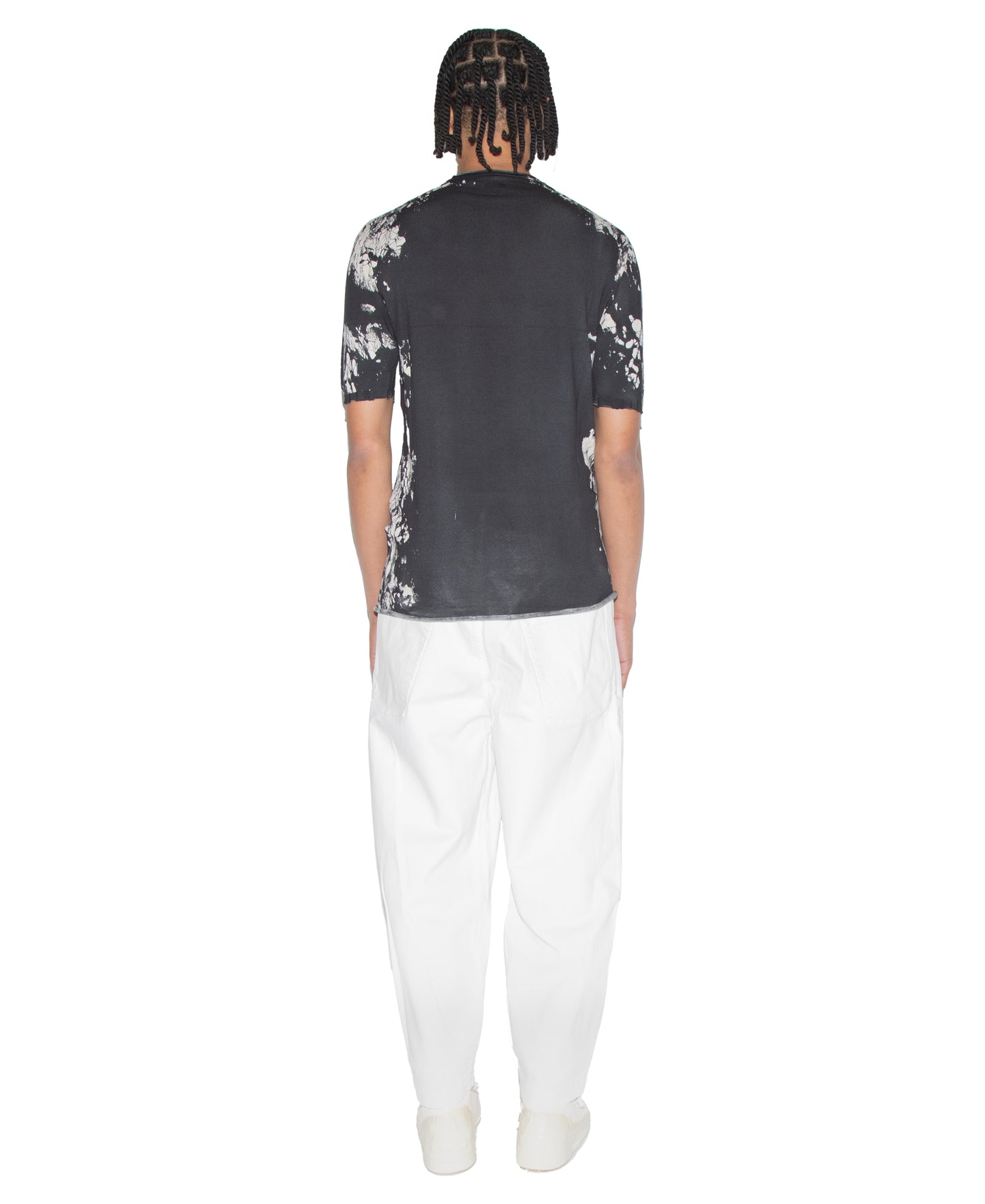 Knitted Cotton T-Shirt