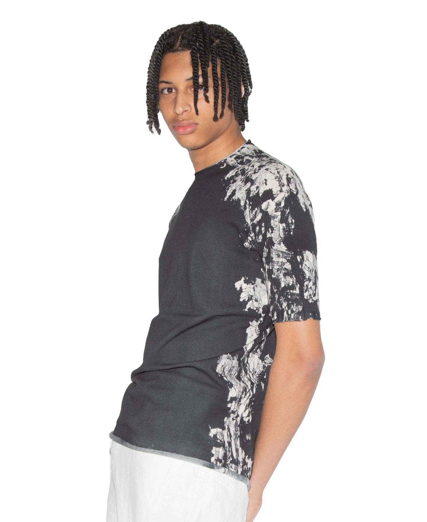 Knitted Cotton T-Shirt