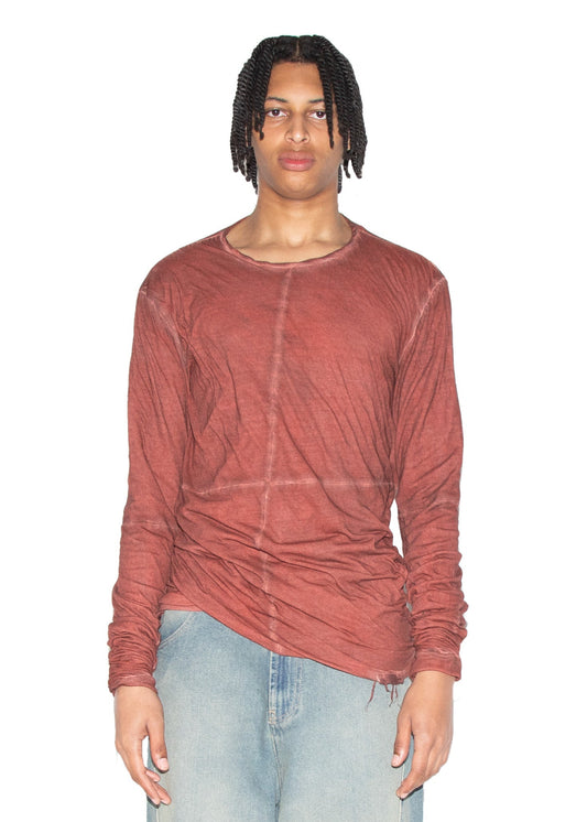 Double Layer Long Sleeve T-Shirt