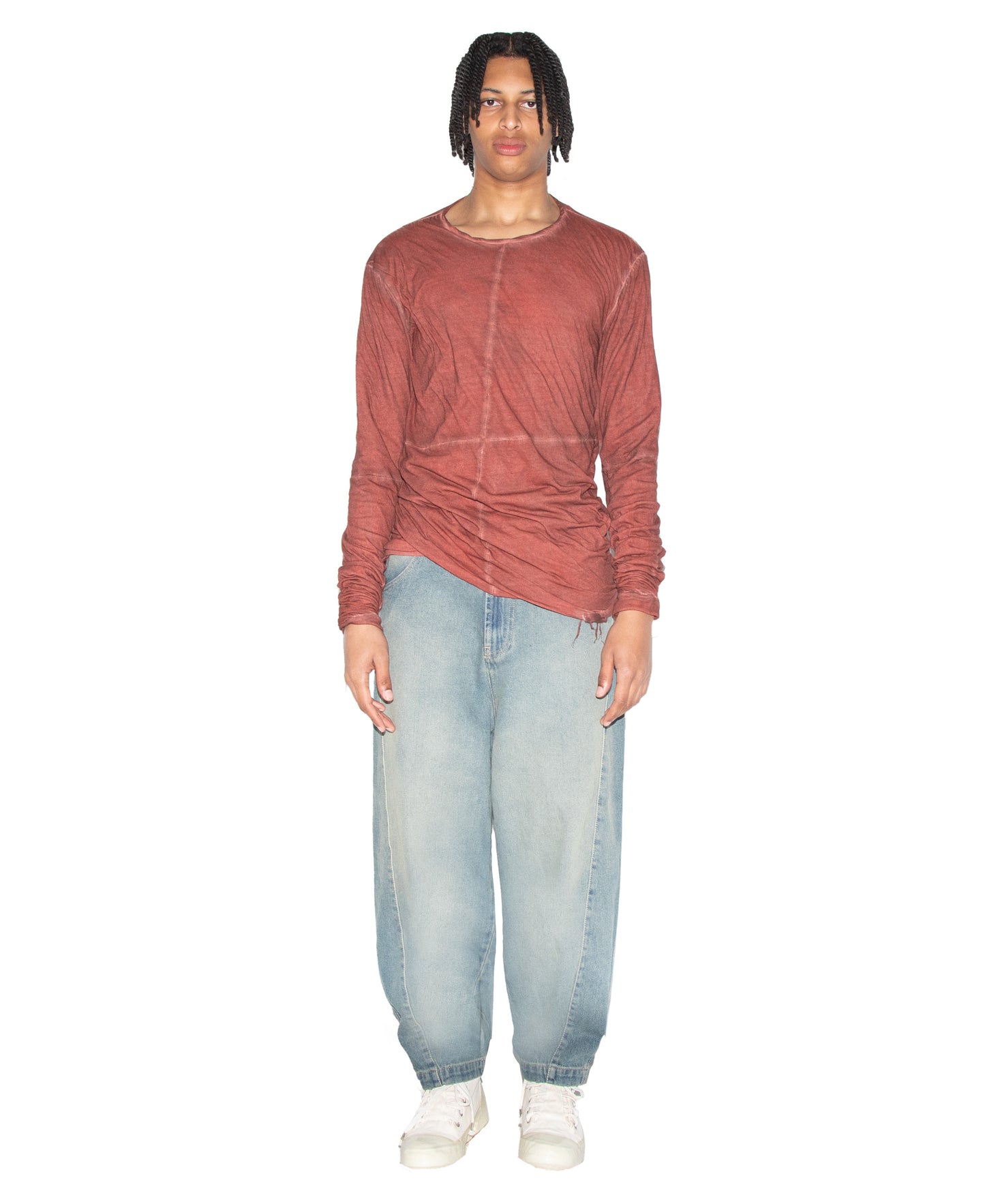 Double Layer Long Sleeve T-Shirt