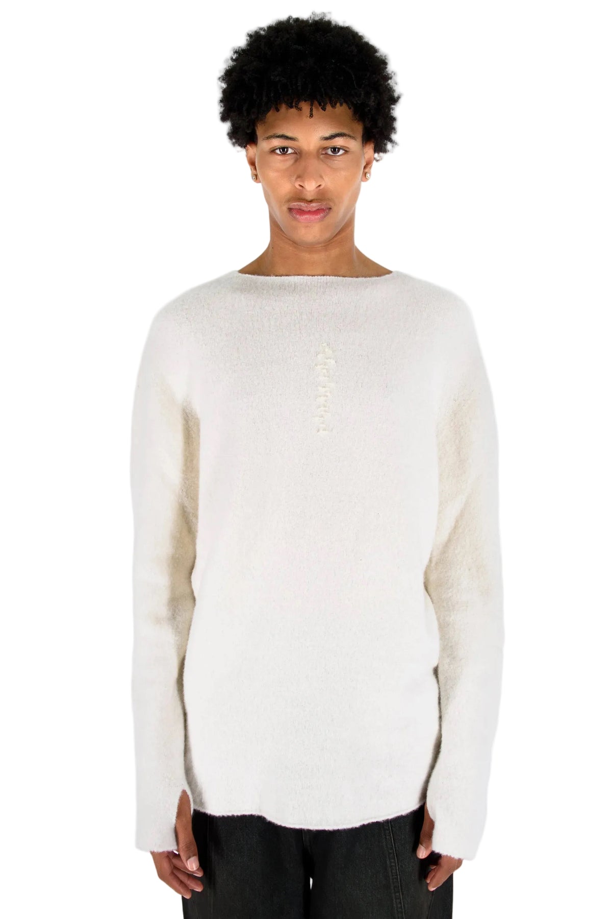 Embroidered Cashmere-Silk Sweater