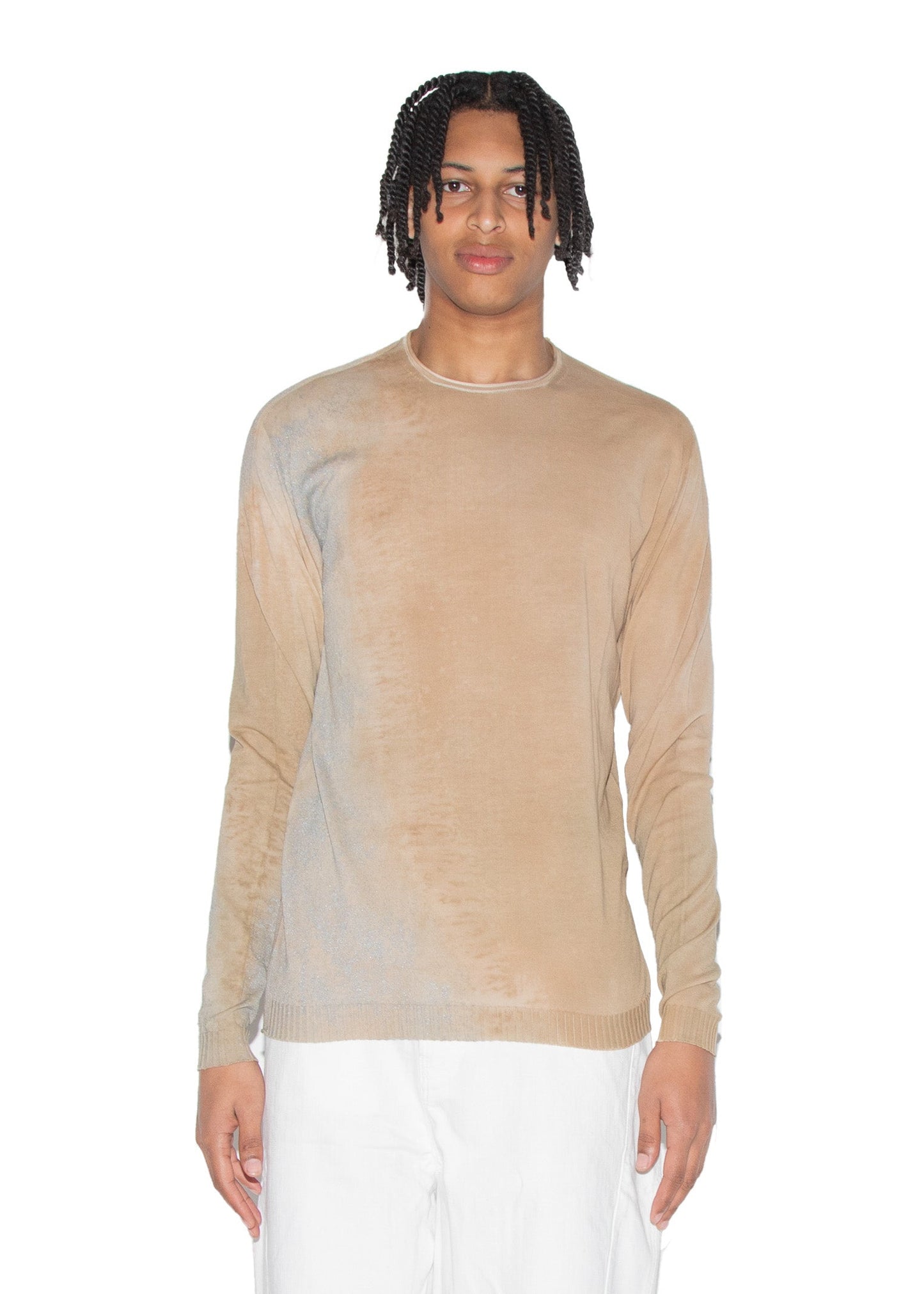 Lightweight Cotton Knit Sweater