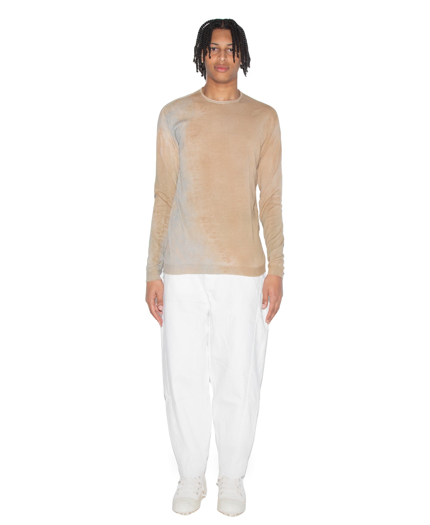 Lightweight Cotton Knit Sweater