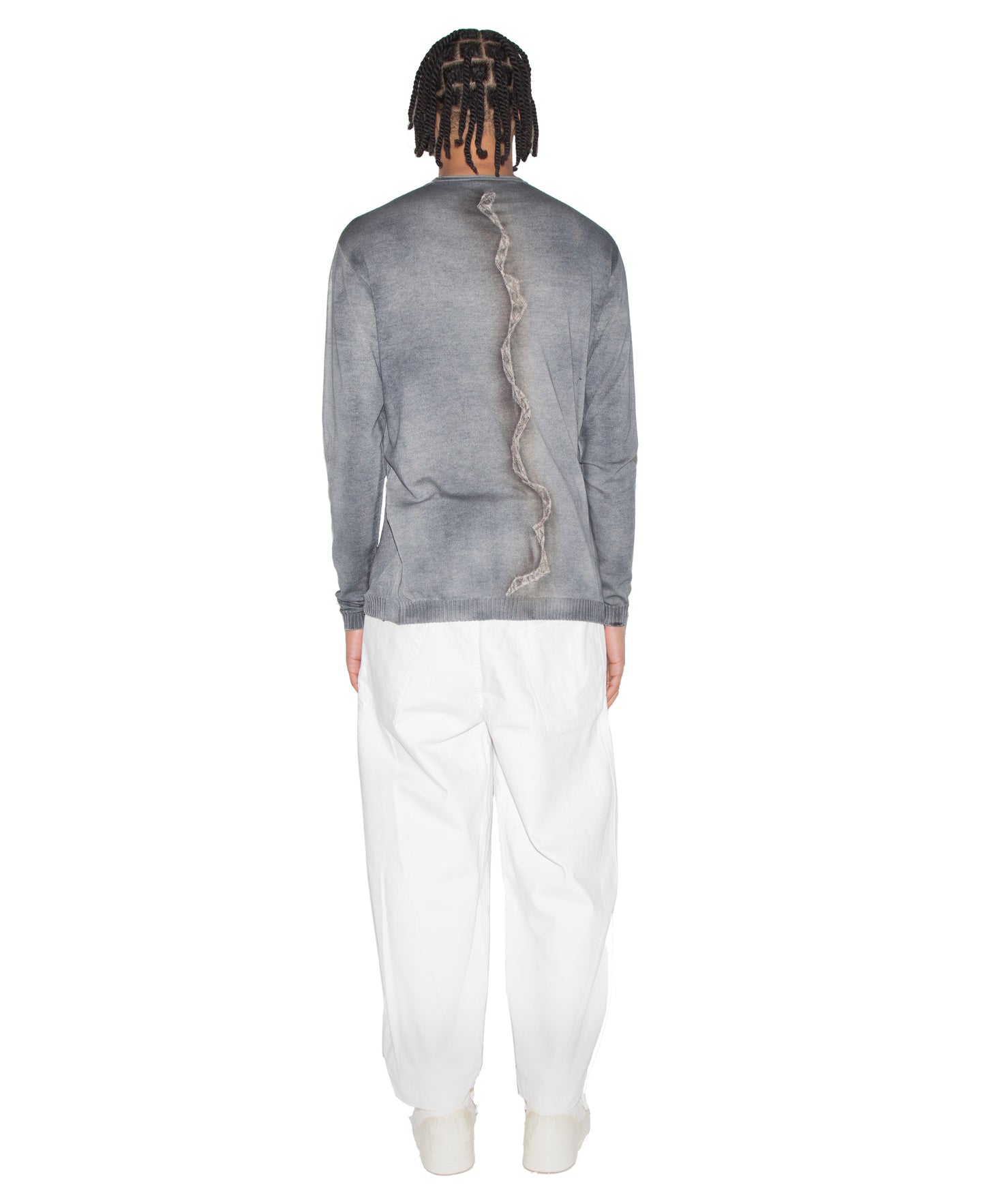 Lightweight Cotton Knit Sweater