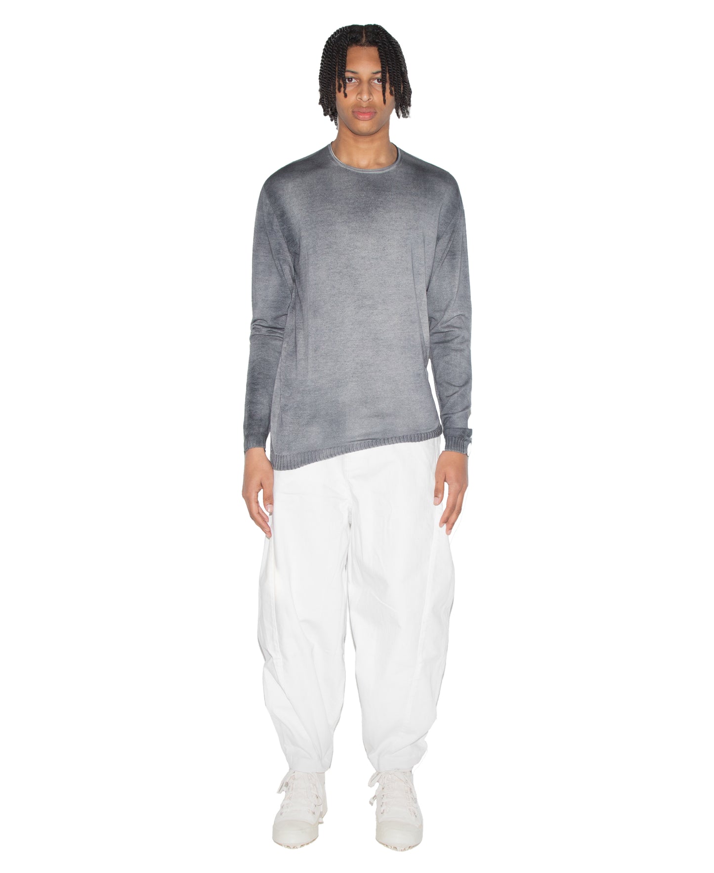 Lightweight Cotton Knit Sweater