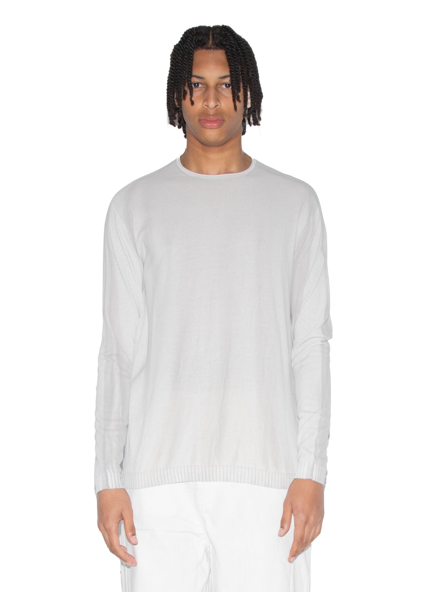 Lightweight Cotton Knit Sweater
