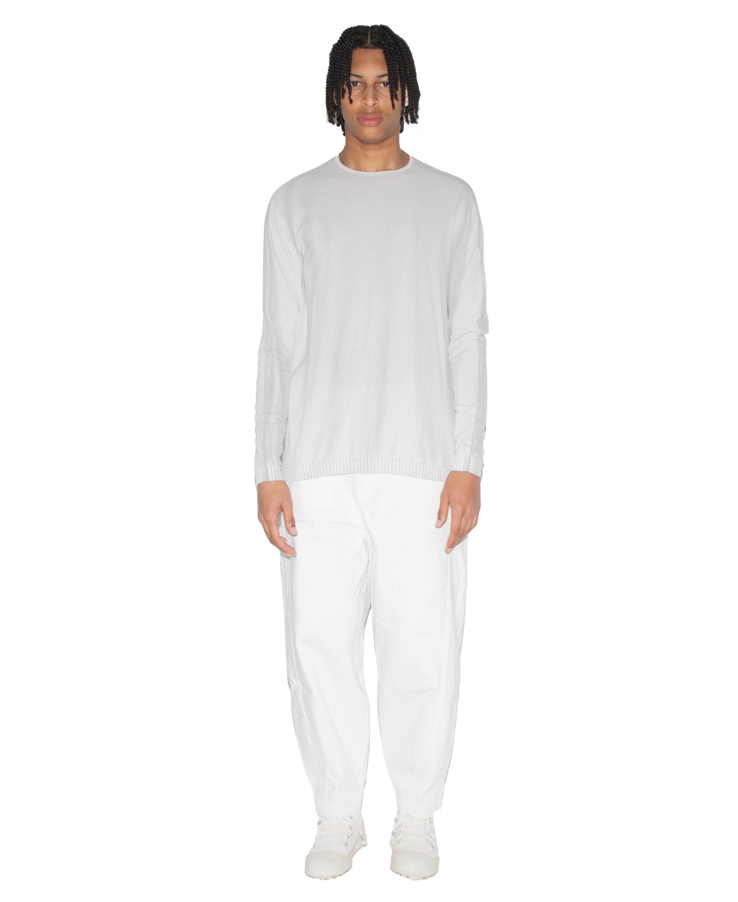 Lightweight Cotton Knit Sweater