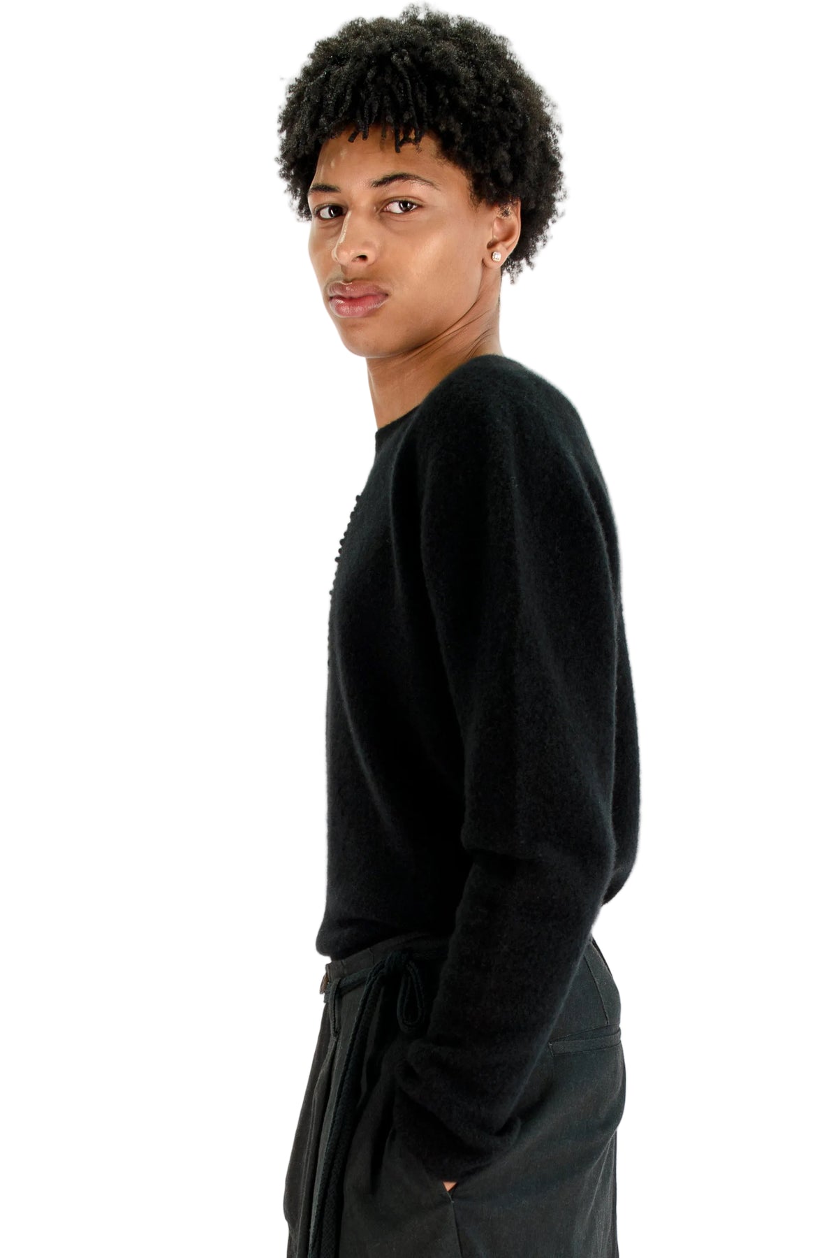 Embroidered Cashmere-Silk Sweater