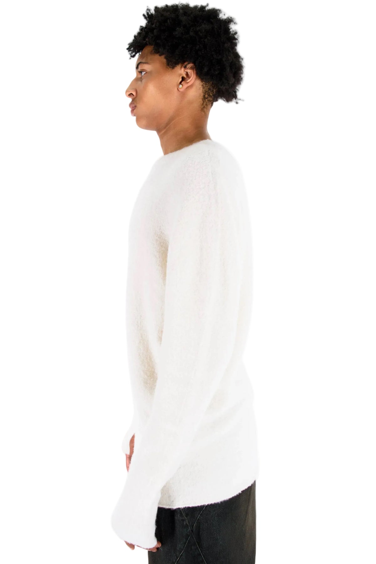Embroidered Cashmere-Silk Sweater