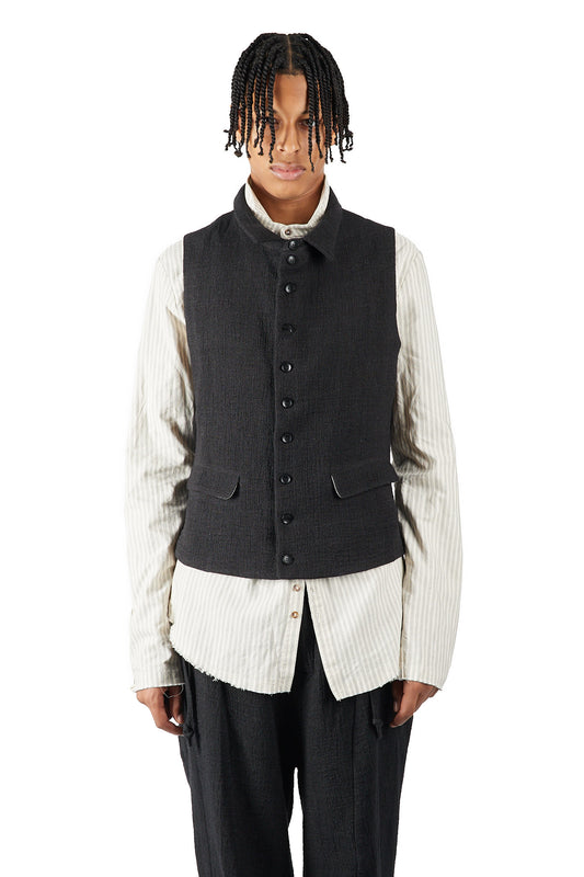 Shirt Collar Gilet